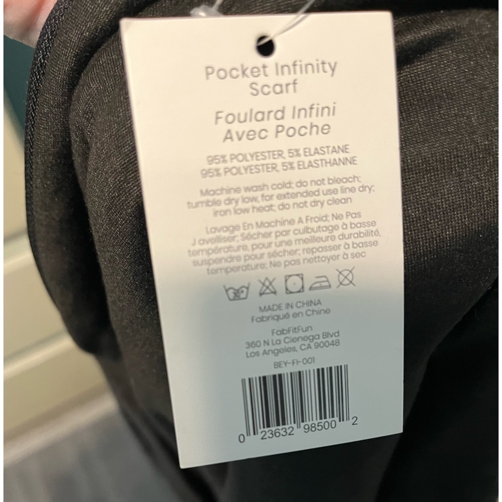 Beyond Yoga Pocket Infinity Scarf - Picture 2 of 4